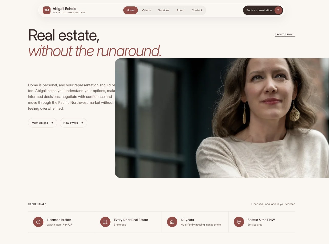 Real estate, without the runaround