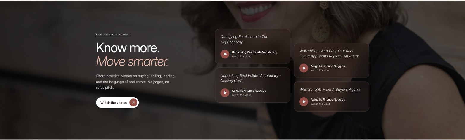 Know more. Move smarter.