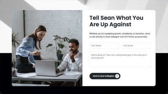 Tell Sean what you're up against